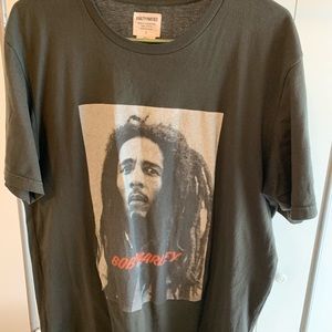 Guilty parties Bob Marley shirt!